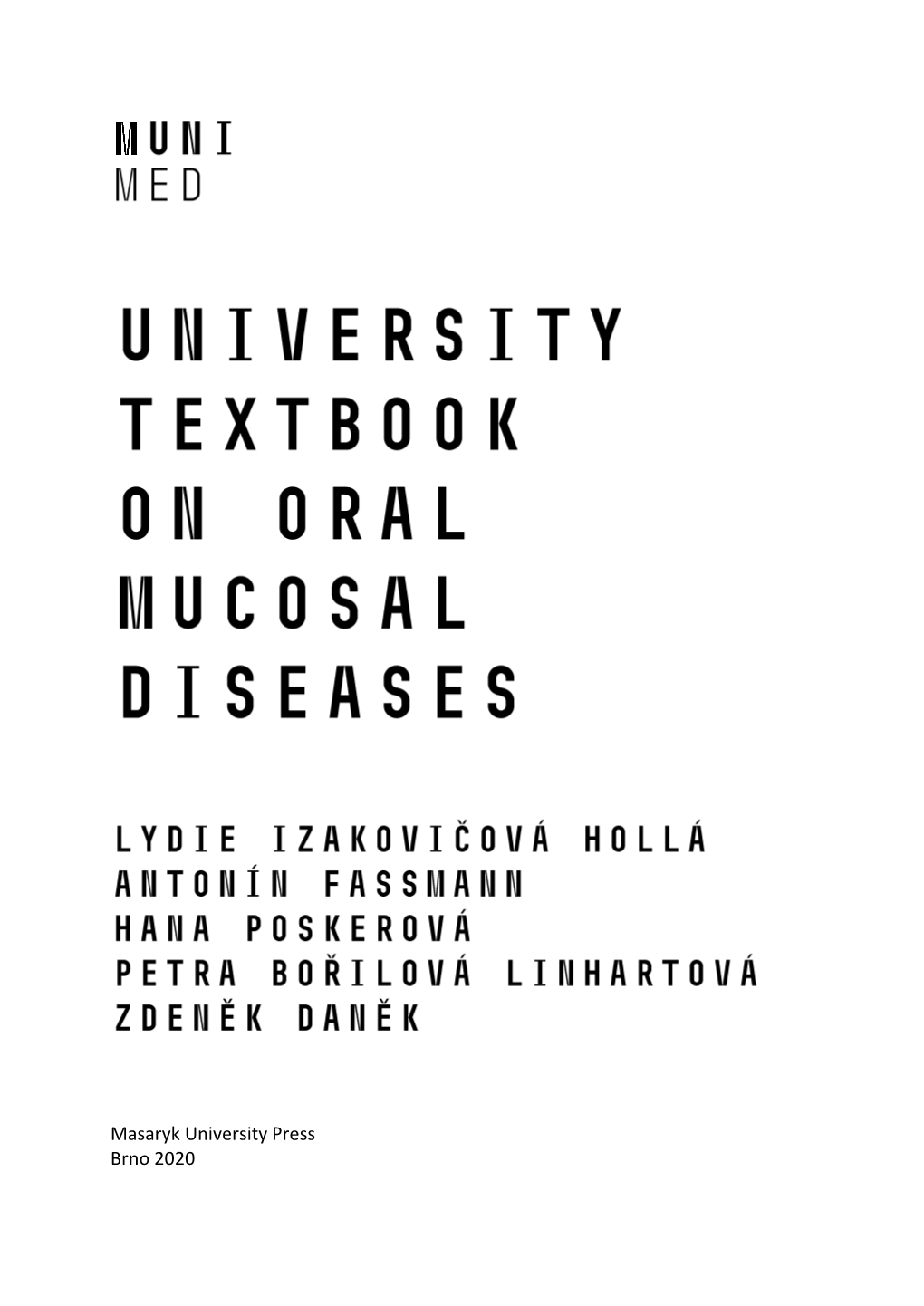 Masaryk University Press Brno 2020