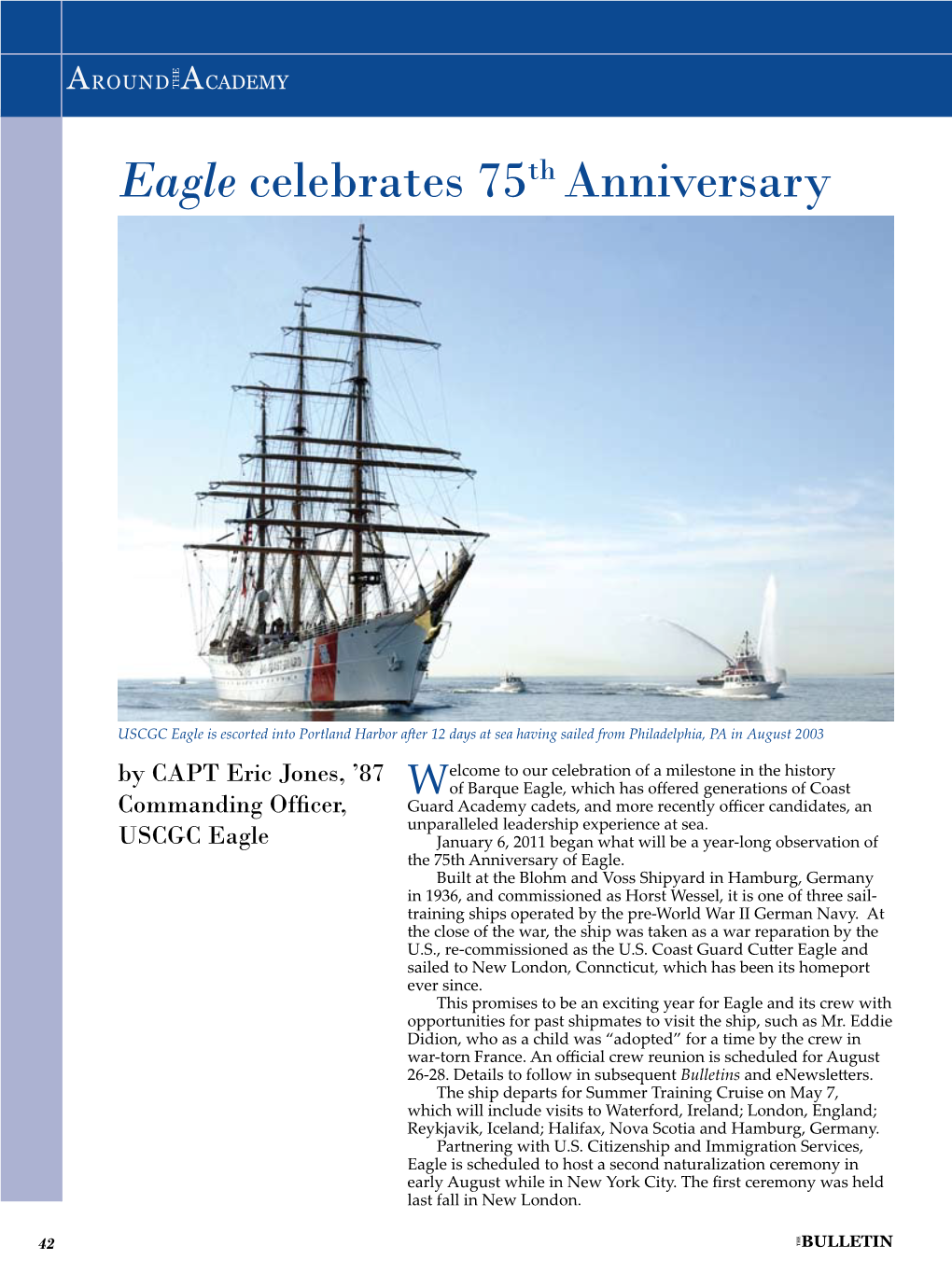 Eagle Celebrates 75Th Anniversary