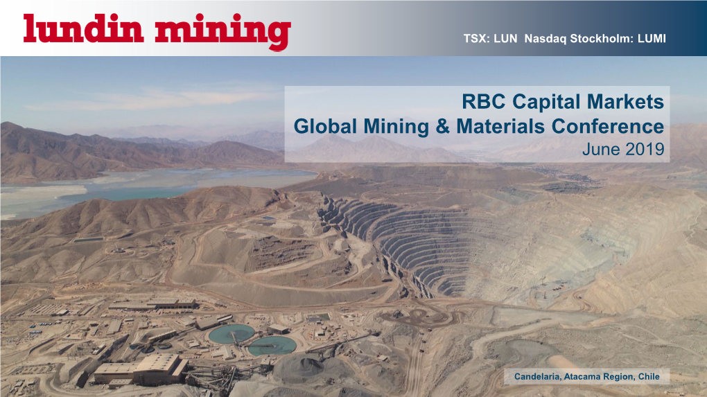 RBC Capital Markets Global Mining & Materials Conference