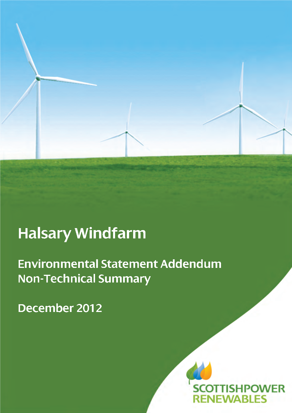 Halsary Windfarm Non Technical Summary.Pdf