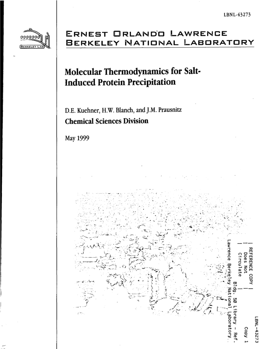 Molecular Thermodynamics for Salt- Induced Protein Precipitation