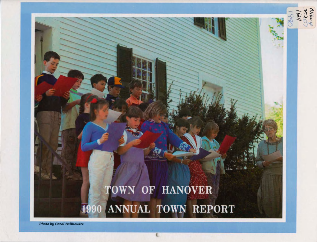 Town of Hanover 1990 Annual Town Report