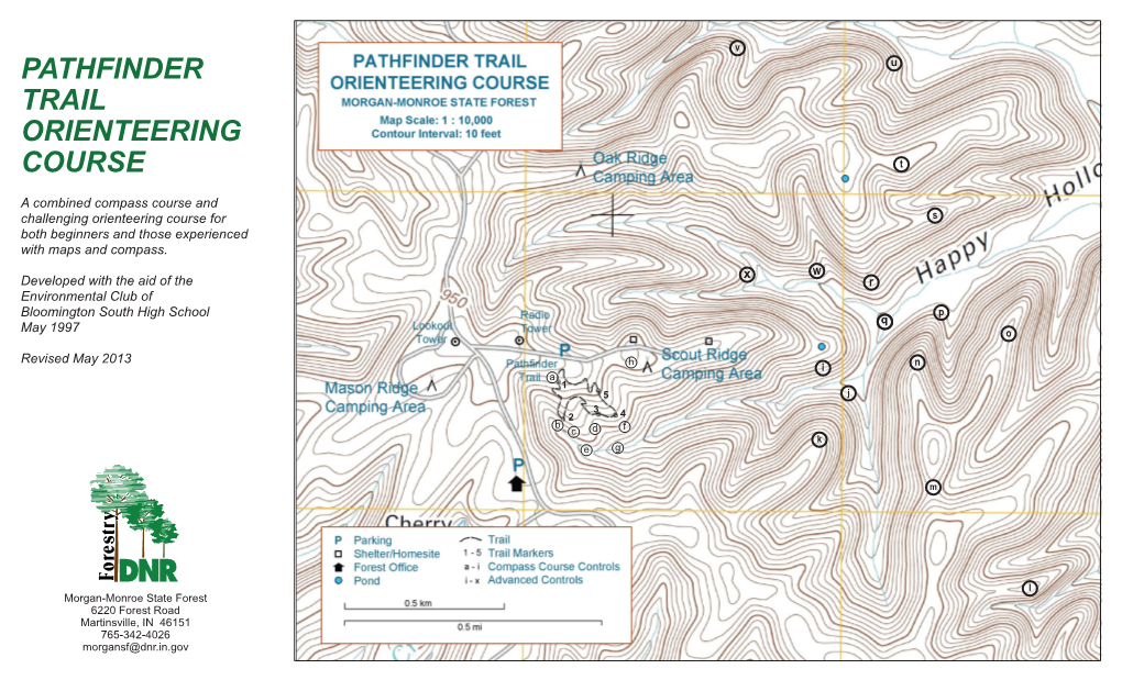 Pathfinder Trail Orienteering Course