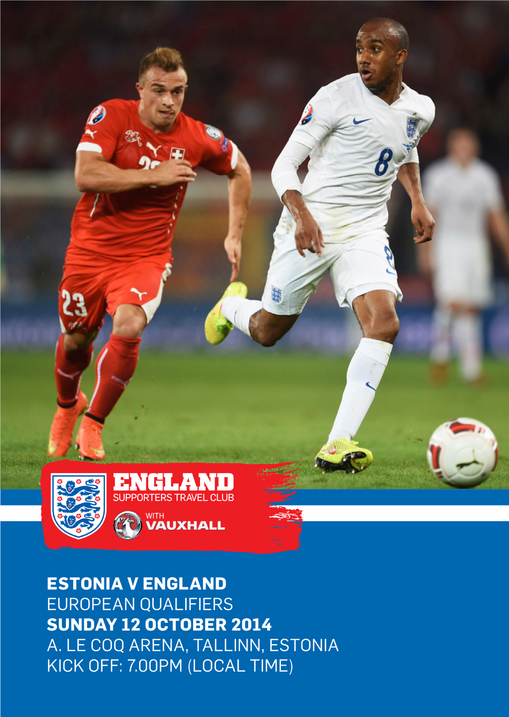 Estonia V England European Qualifiers Sunday 12 October 2014 A