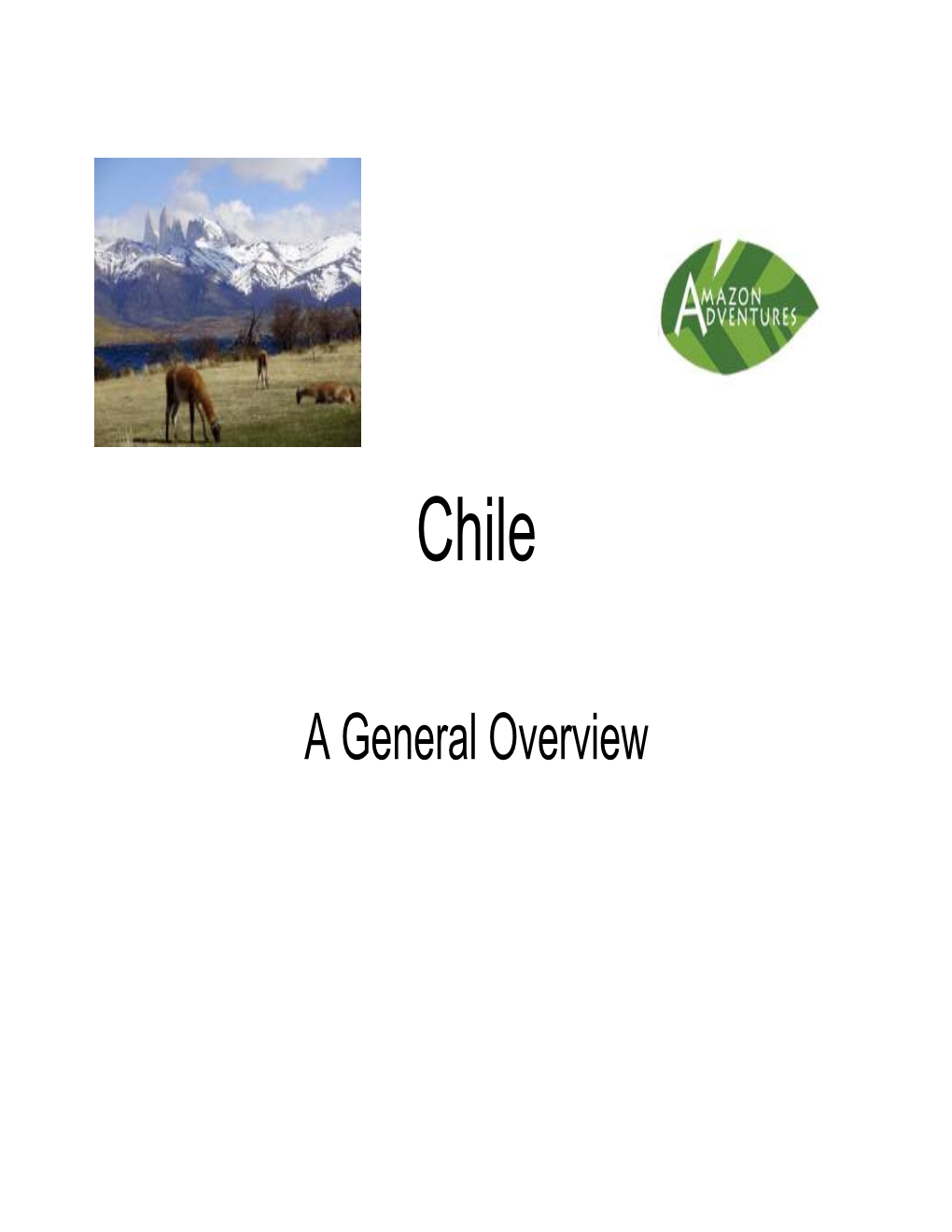 A General Overview Chile
