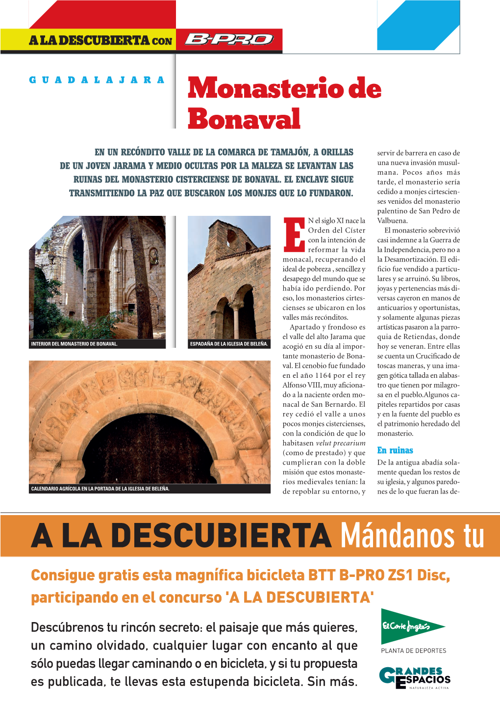 'A La Descubierta' De La Revista Grandes Espacios Nº127