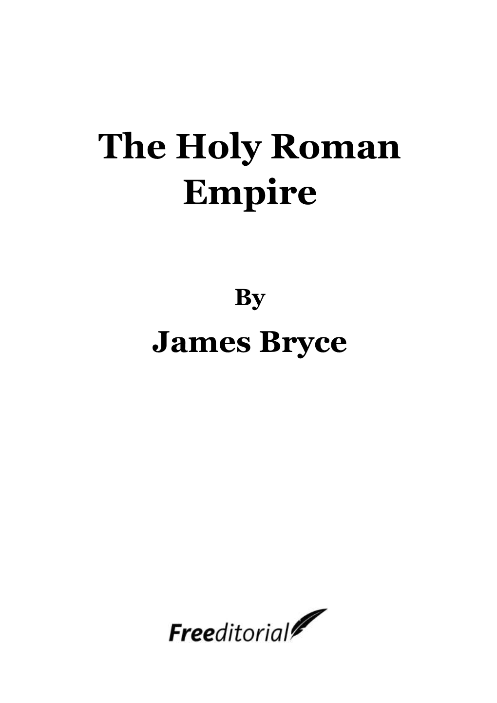 The Holy Roman Empire