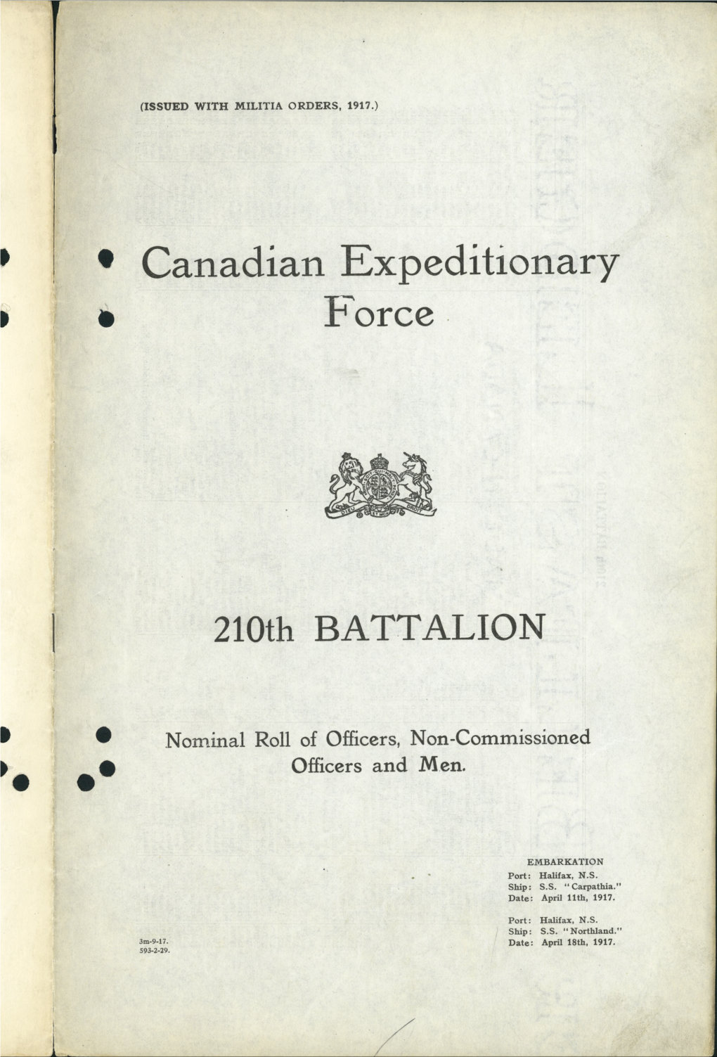 Canadian Expeditionary Force