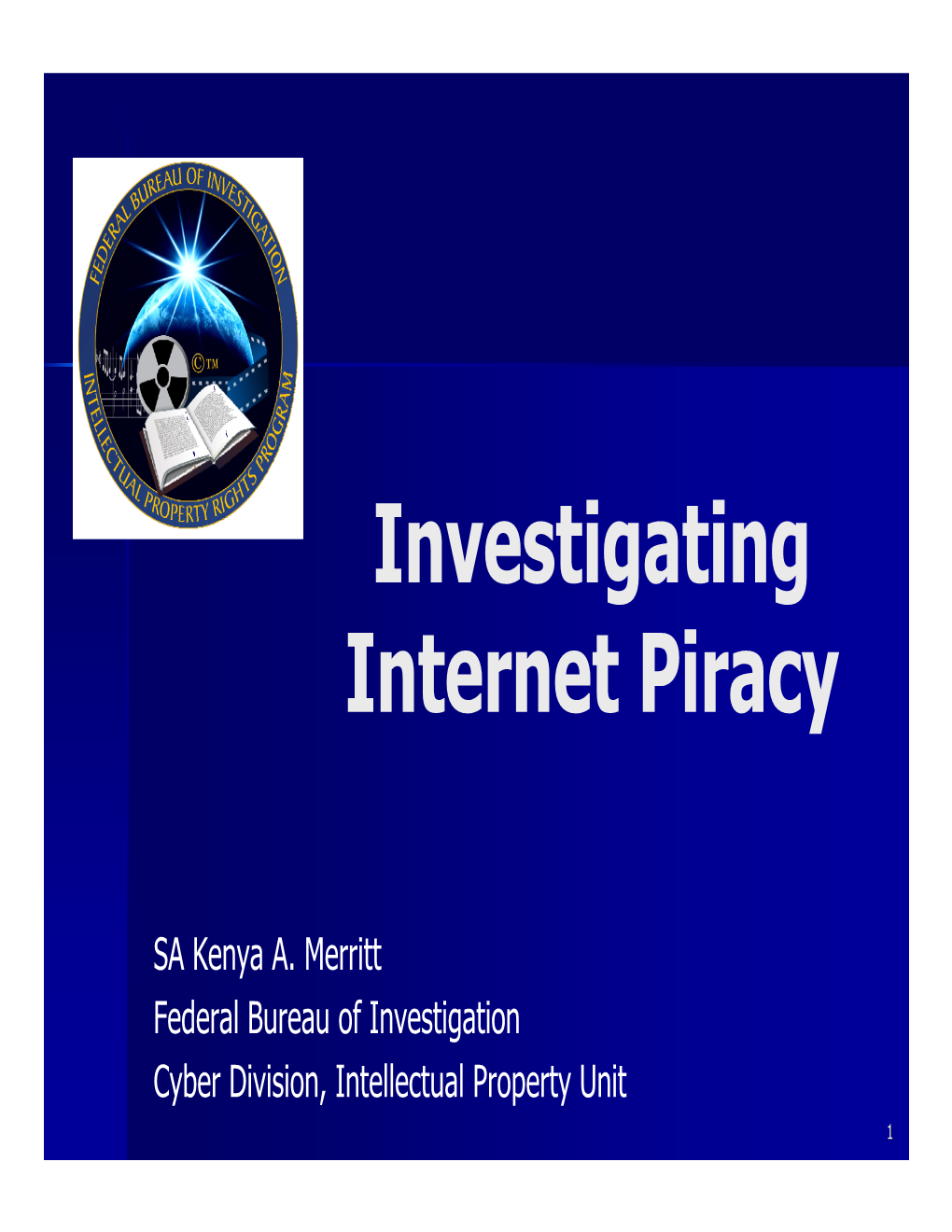Investigating Internet Piracy