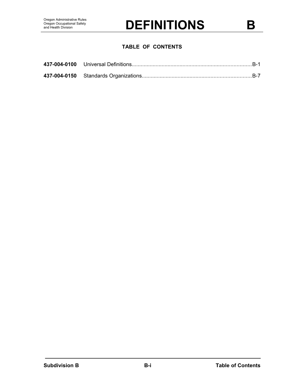 Division 4, Subdivision B, Definitions