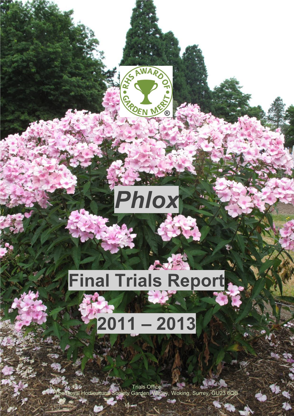 Final Trials Report 2011 – 2013