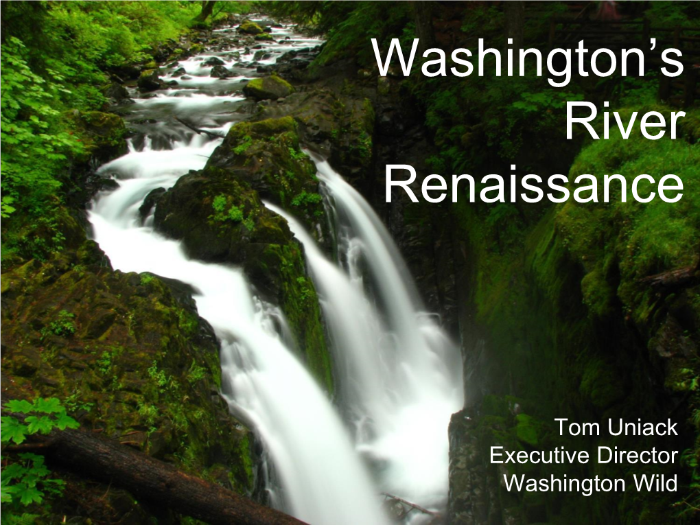 Washington's River Renaissance