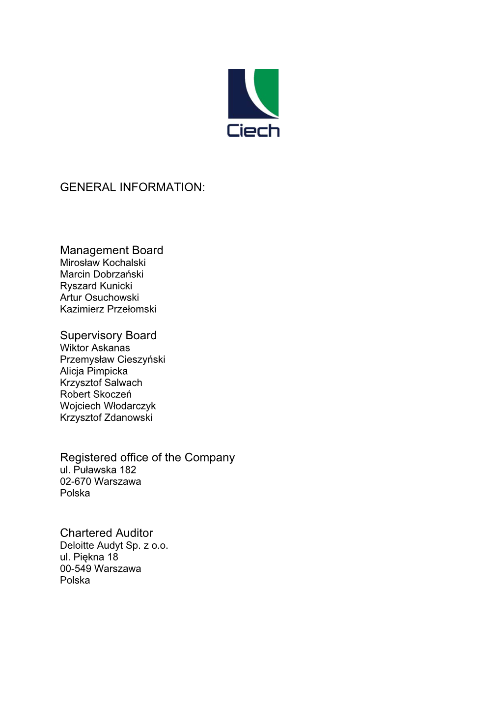 Pdf Annual Report: Consolidated Report for 2007