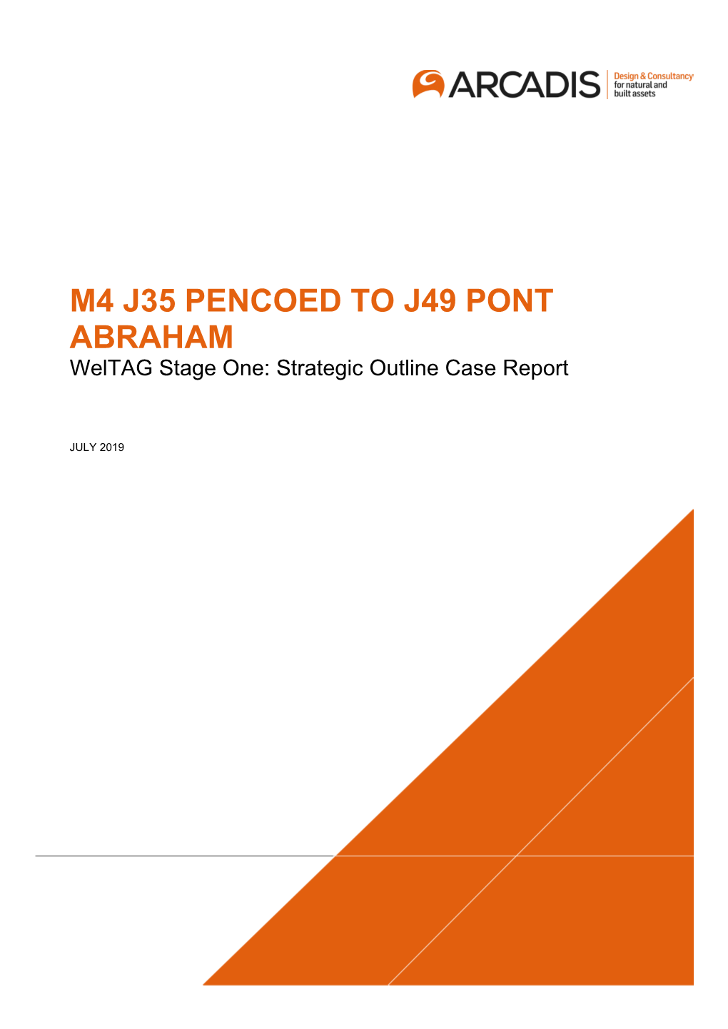 M4 Junction 35 Pencoed to Junction 49 Pont Abraham Congestion Corridor Study