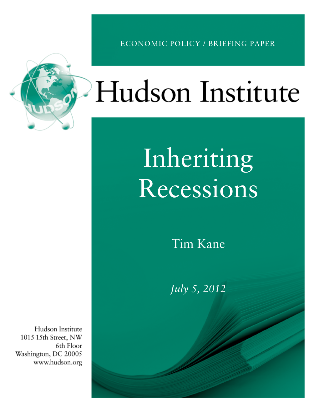 Inheriting Recessions