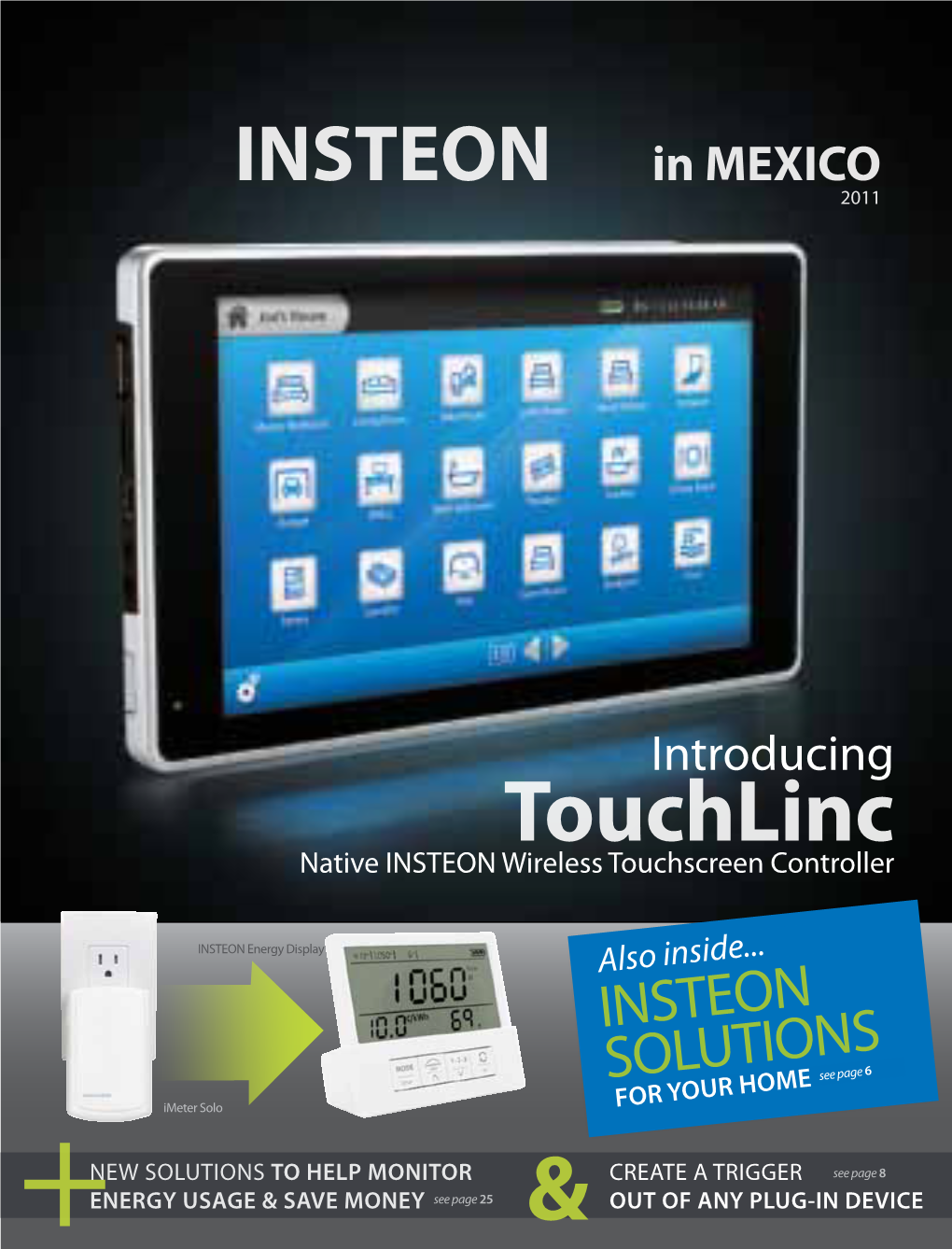 Touchlinc Native INSTEON Wireless Touchscreen Controller