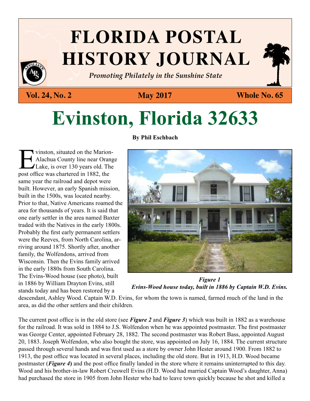 Evinston, Florida 32633 by Phil Eschbach