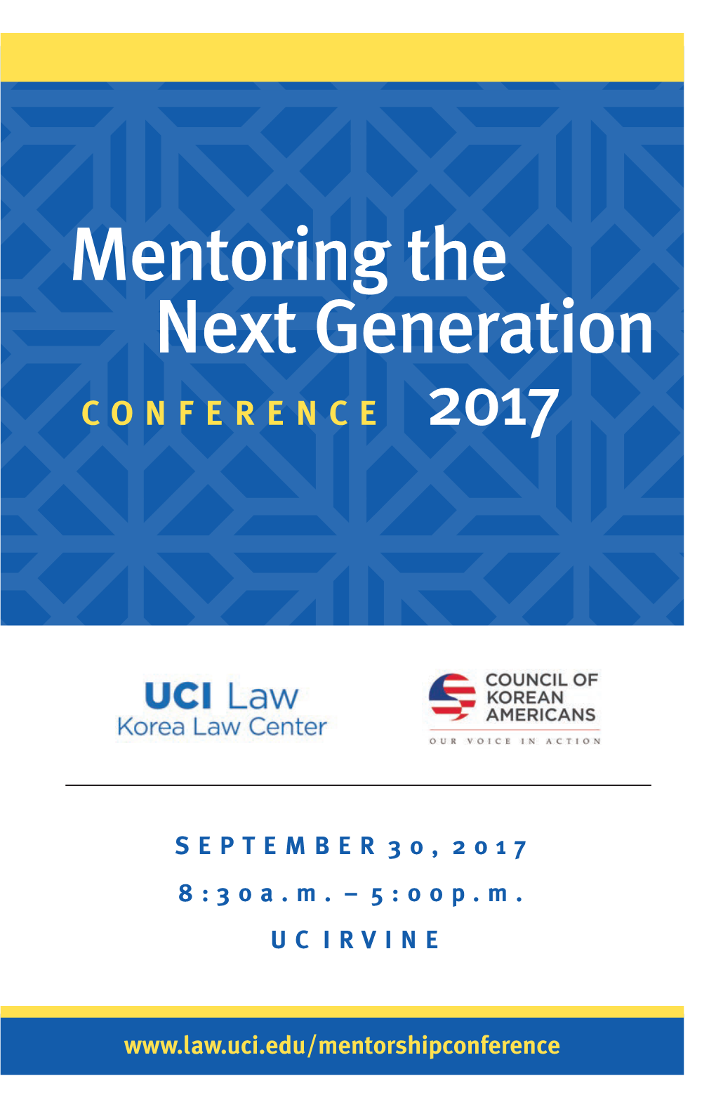 Mentoring the Next Generation CONFERENCE 2017