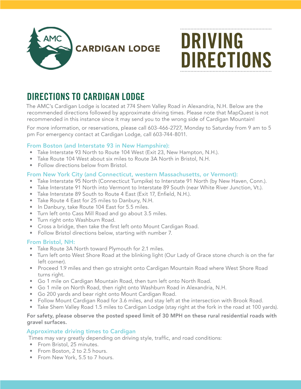 Cardigan-Lodge-Driving-Directions