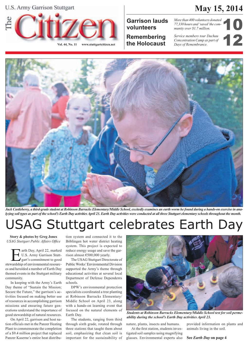 USAG Stuttgart Celebrates Earth