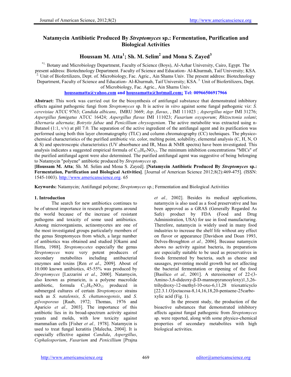 Antifungal Macrotetrolide Production By