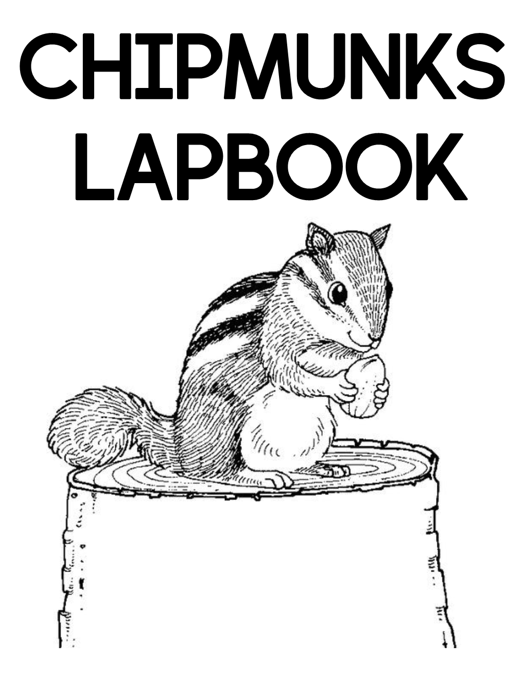 Chipmunk Lapbook Complete.Pdf