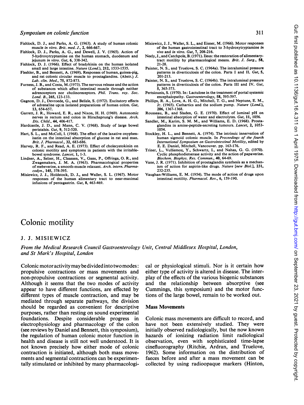 Colonic Motility and Symptoms in Patients with the Irritable- Triner, L., Vulliemoz, Y., Schwartz, I., and Nahas, G