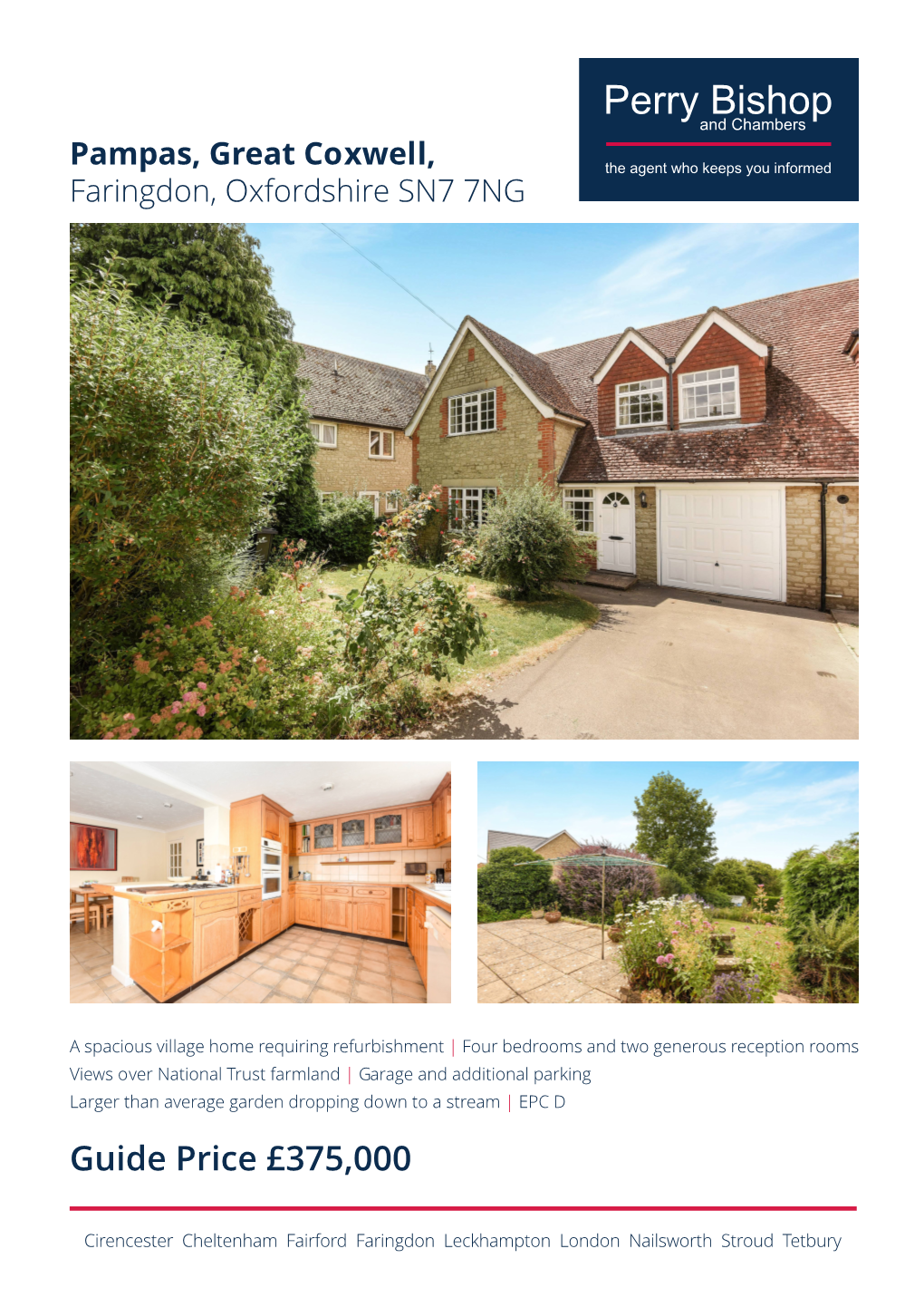 Pampas, Great Coxwell, Faringdon, Oxfordshire SN7 7NG