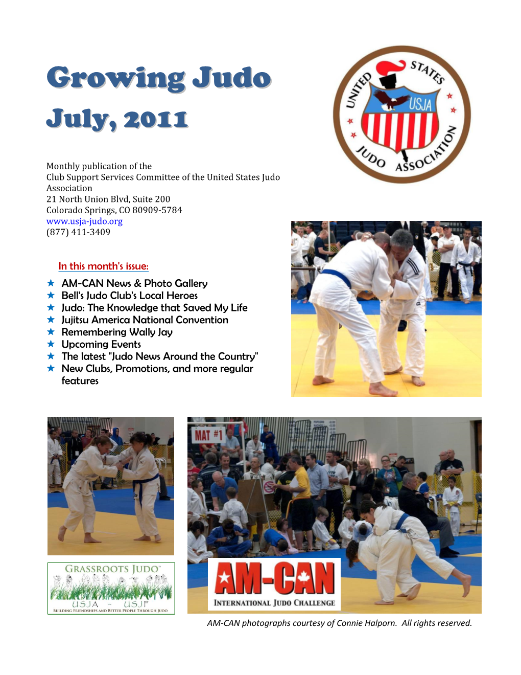 Growing Judo! Make Sure Your Submissions Are