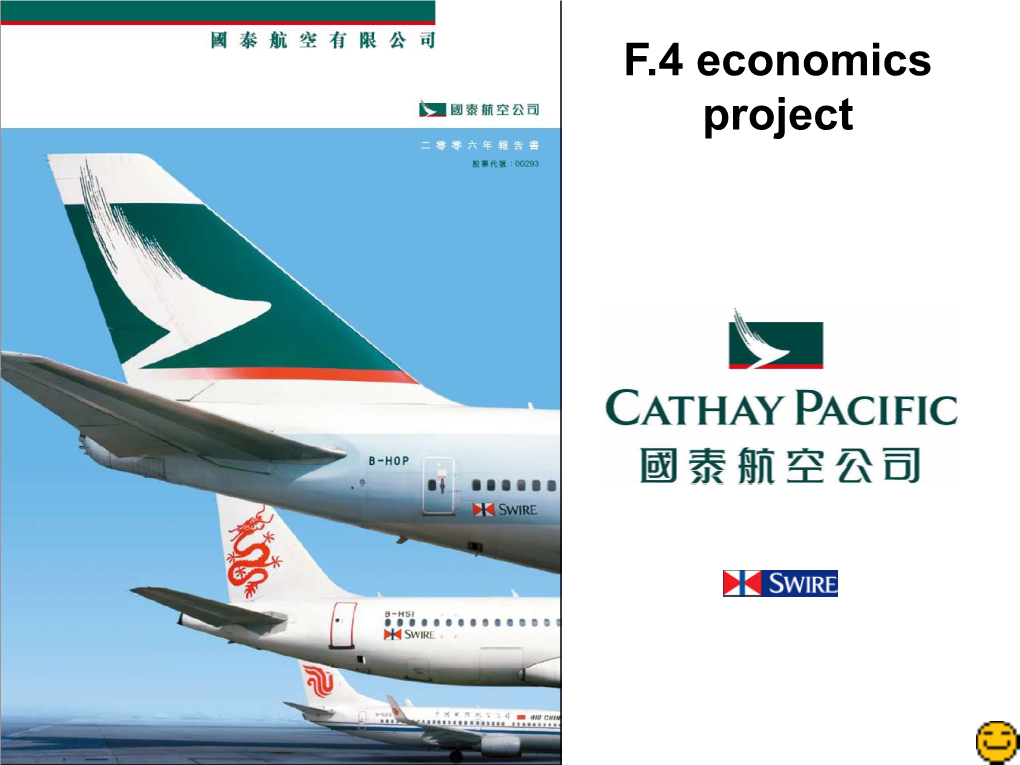 History of Cathay Pacific