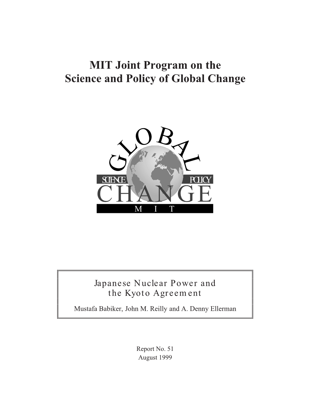 Japanese Nuclear Power and the Kyoto Agreement