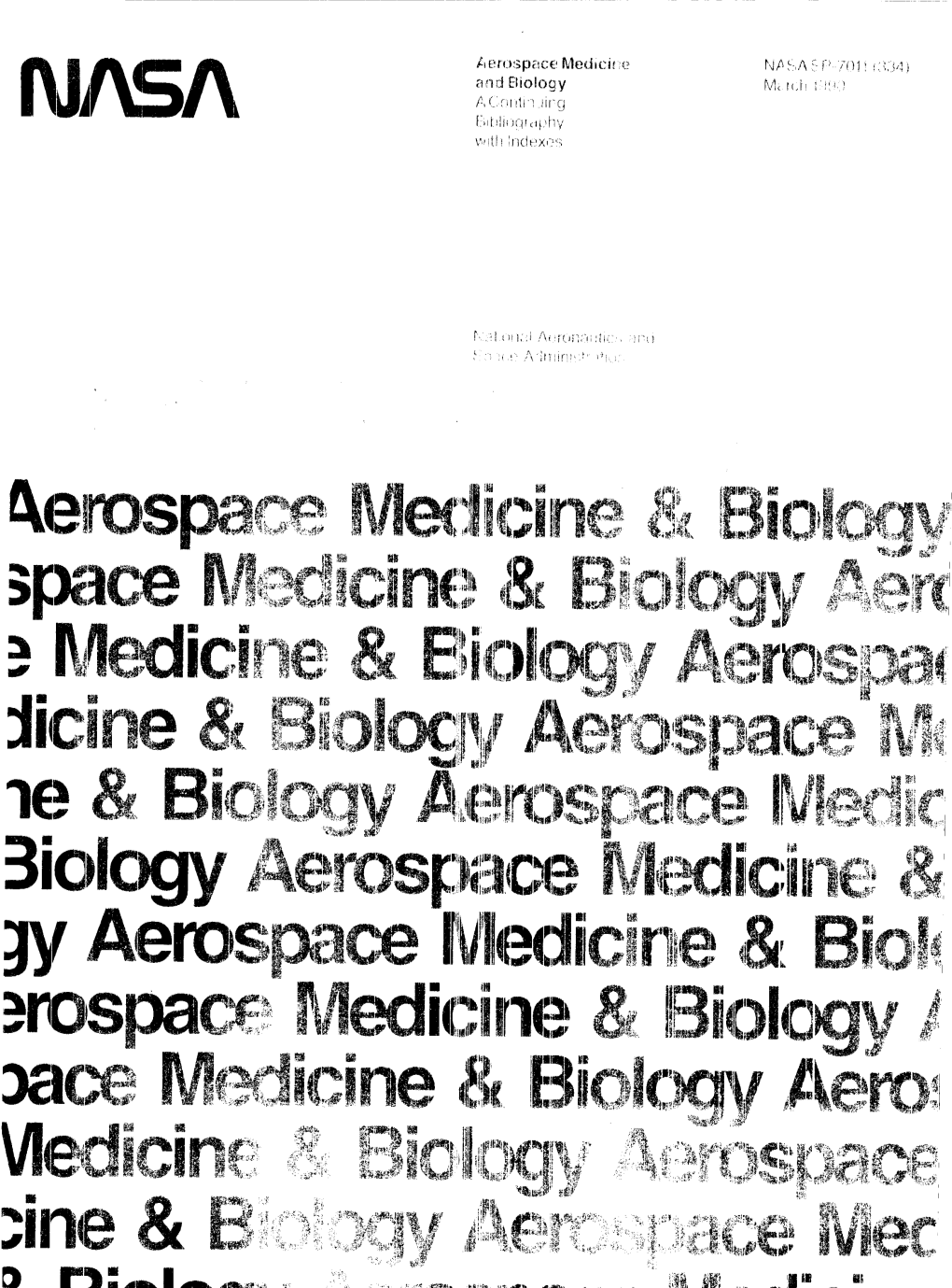 Aerospace Medicine and Biology