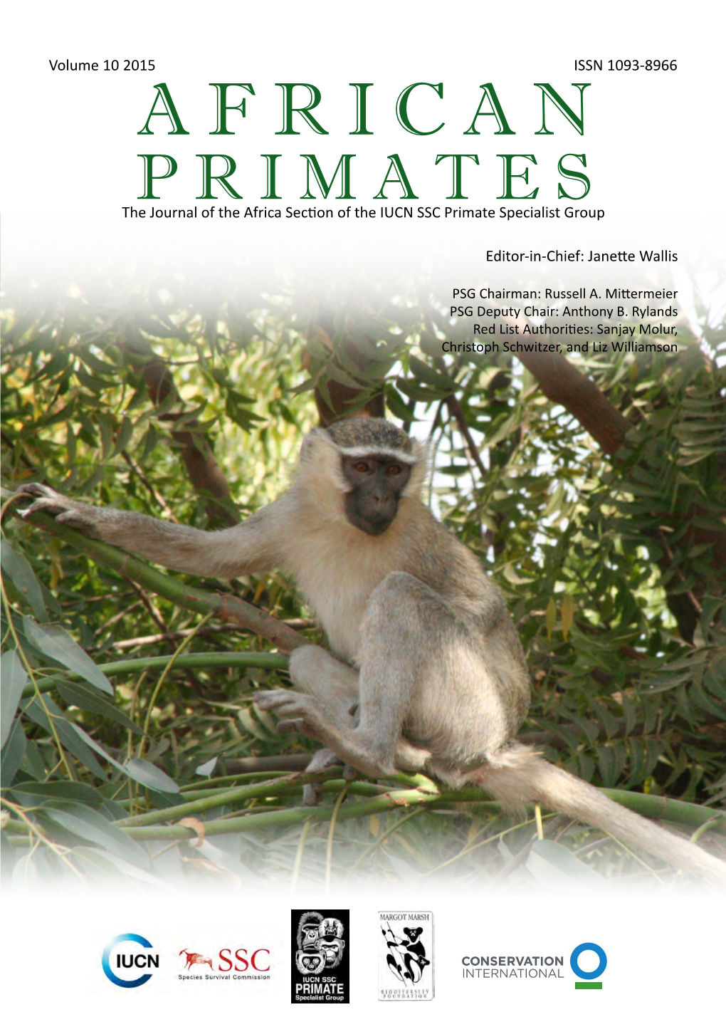 AFRICAN PRIMATES the Journal of the Africa Section of the IUCN SSC Primate Specialist Group