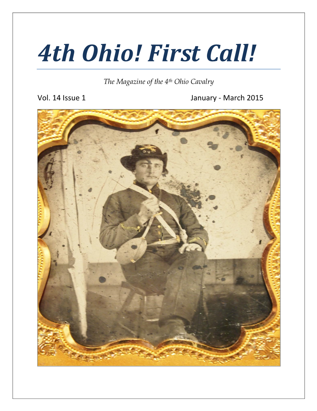 4Th Ohio! First Call!