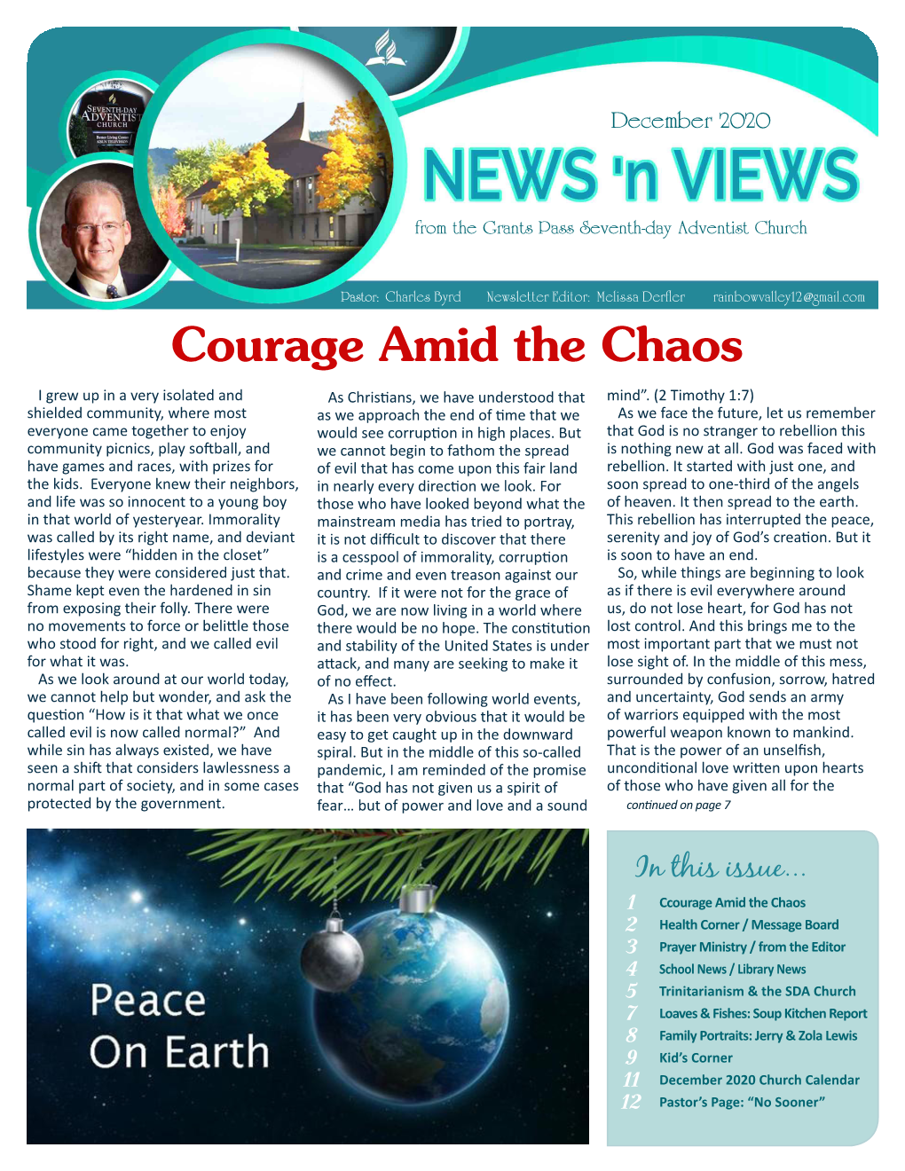Courage Amid the Chaos