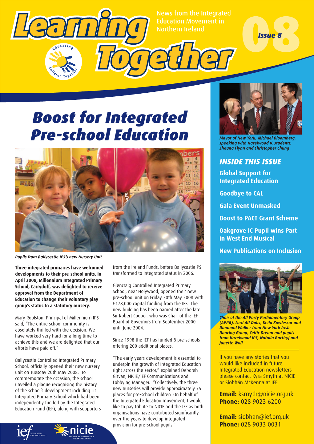 Learning Together Newsletter Issue 8