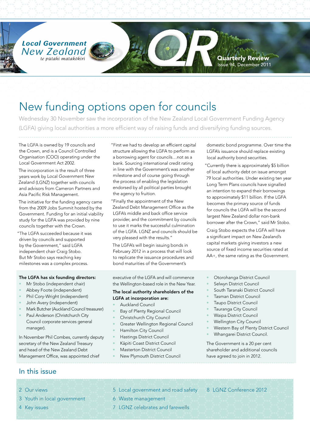 New Funding Options Open for Councils