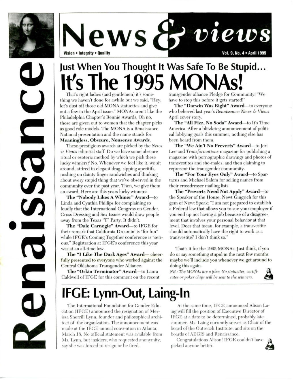 It's the 1995 Monas!