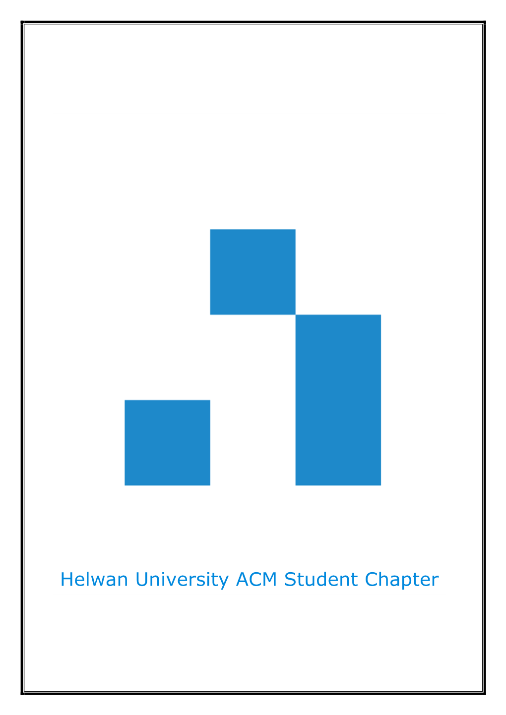 Helwan University ACM Student Chapter