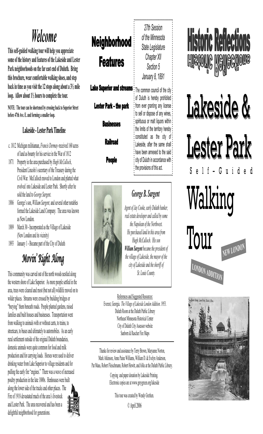 Lakeside & Lester Park Walking