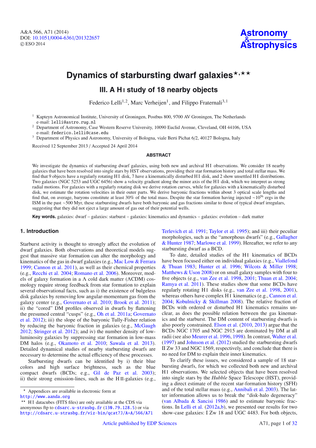 Dynamics of Starbursting Dwarf Galaxies⋆⋆⋆