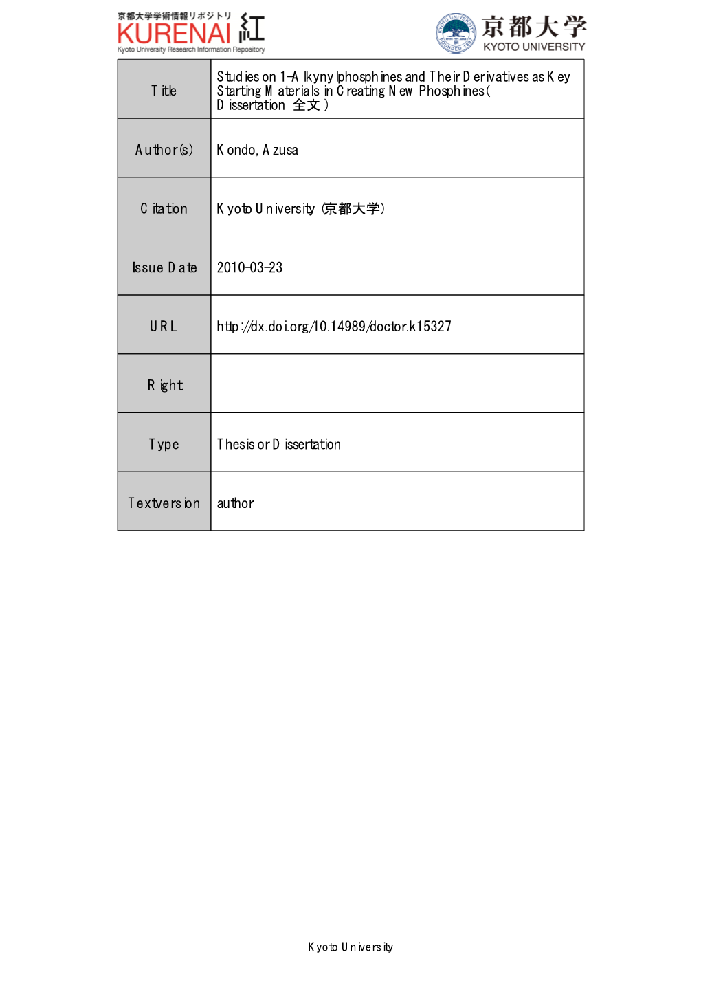 Title Studies on 1-Alkynylphosphines and Their Derivatives As Key