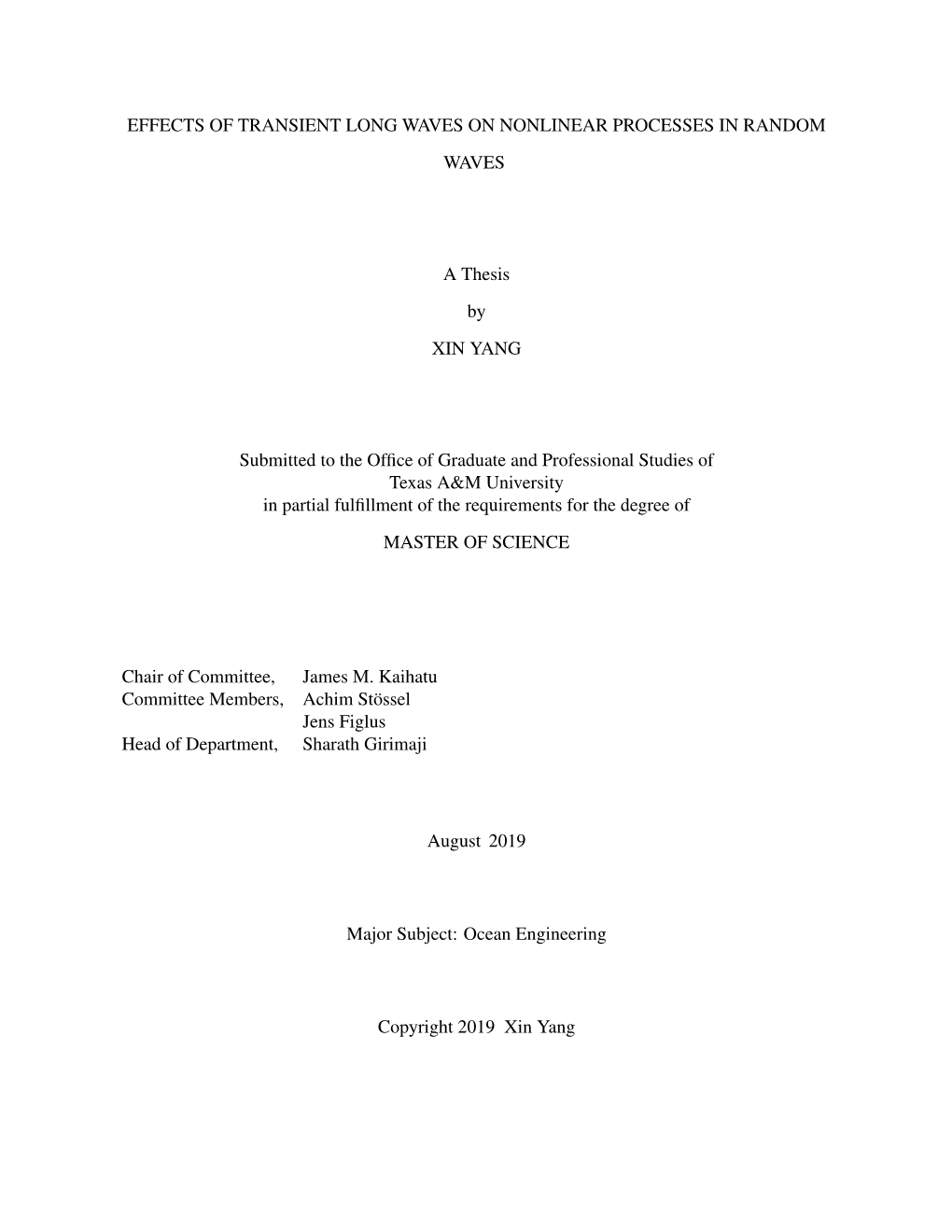 Effects of Transient Long Waves on Nonlinear Processes in Random Waves