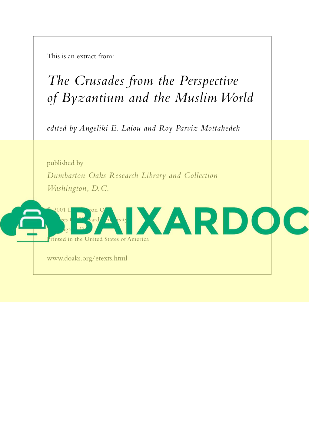 014. the Impact of Frankish Architecture on Thirteenth-Century