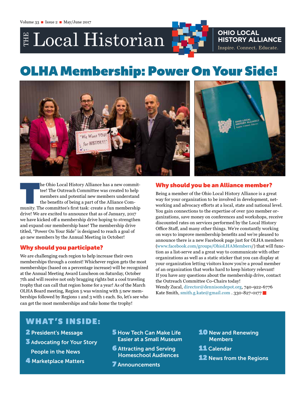 On Your Side! OLHA Membership: Power on Your Side!
