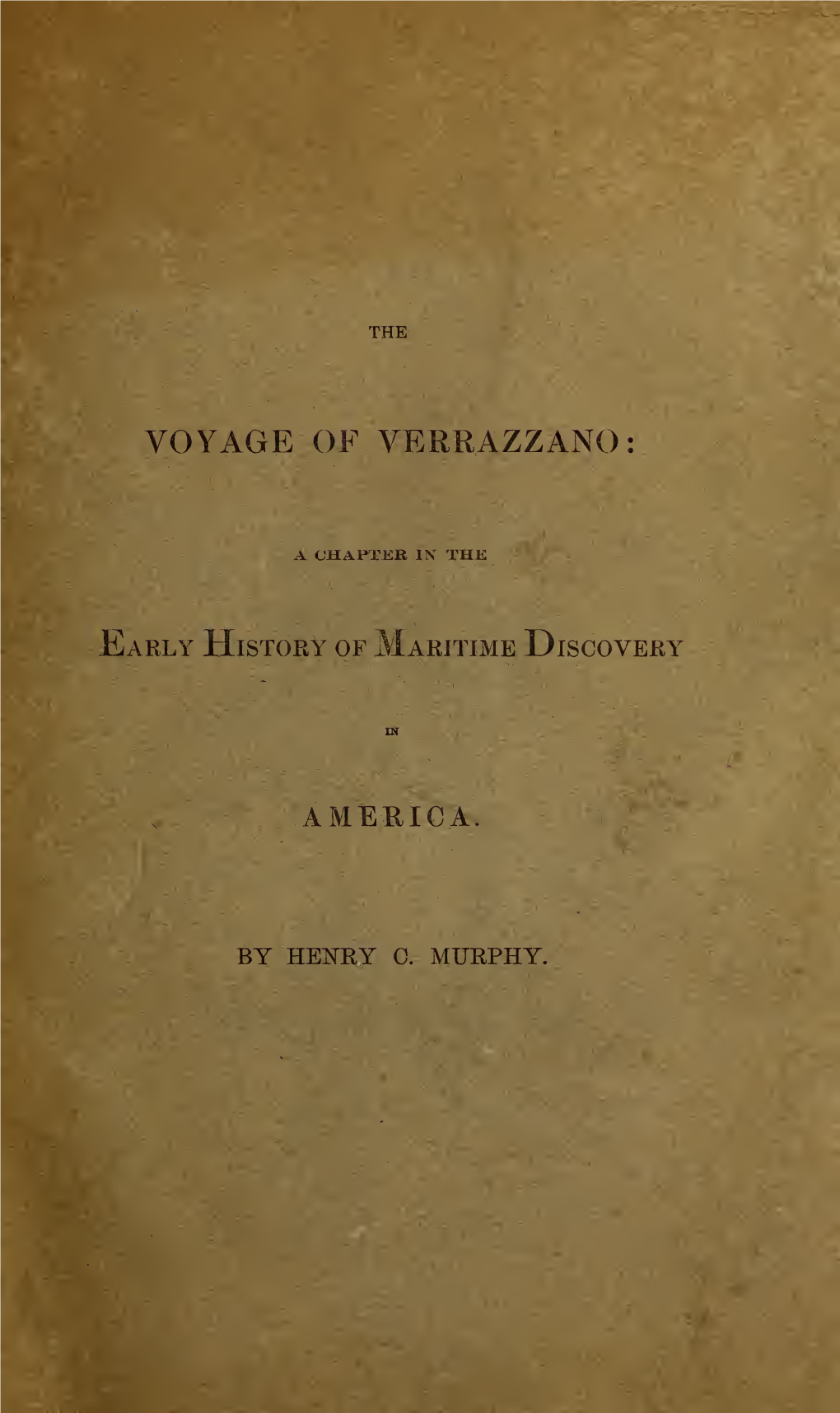 The Voyage of Verrazzano, 29