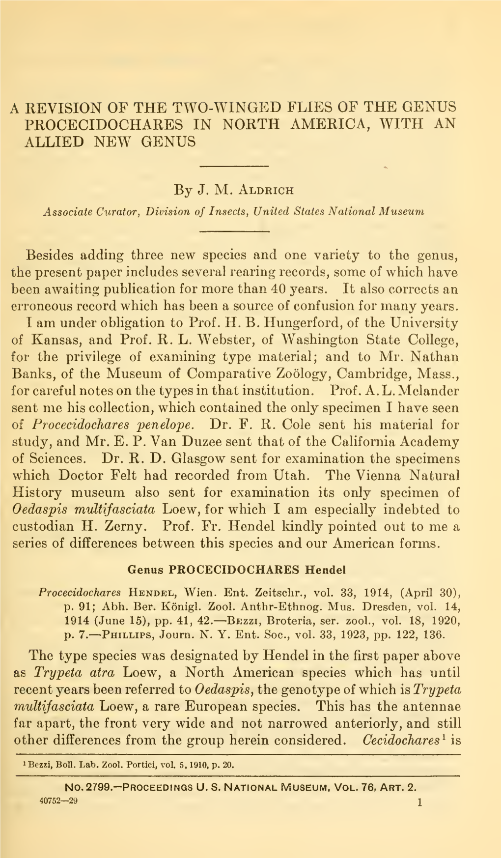 Proceedings of the United States National Museum