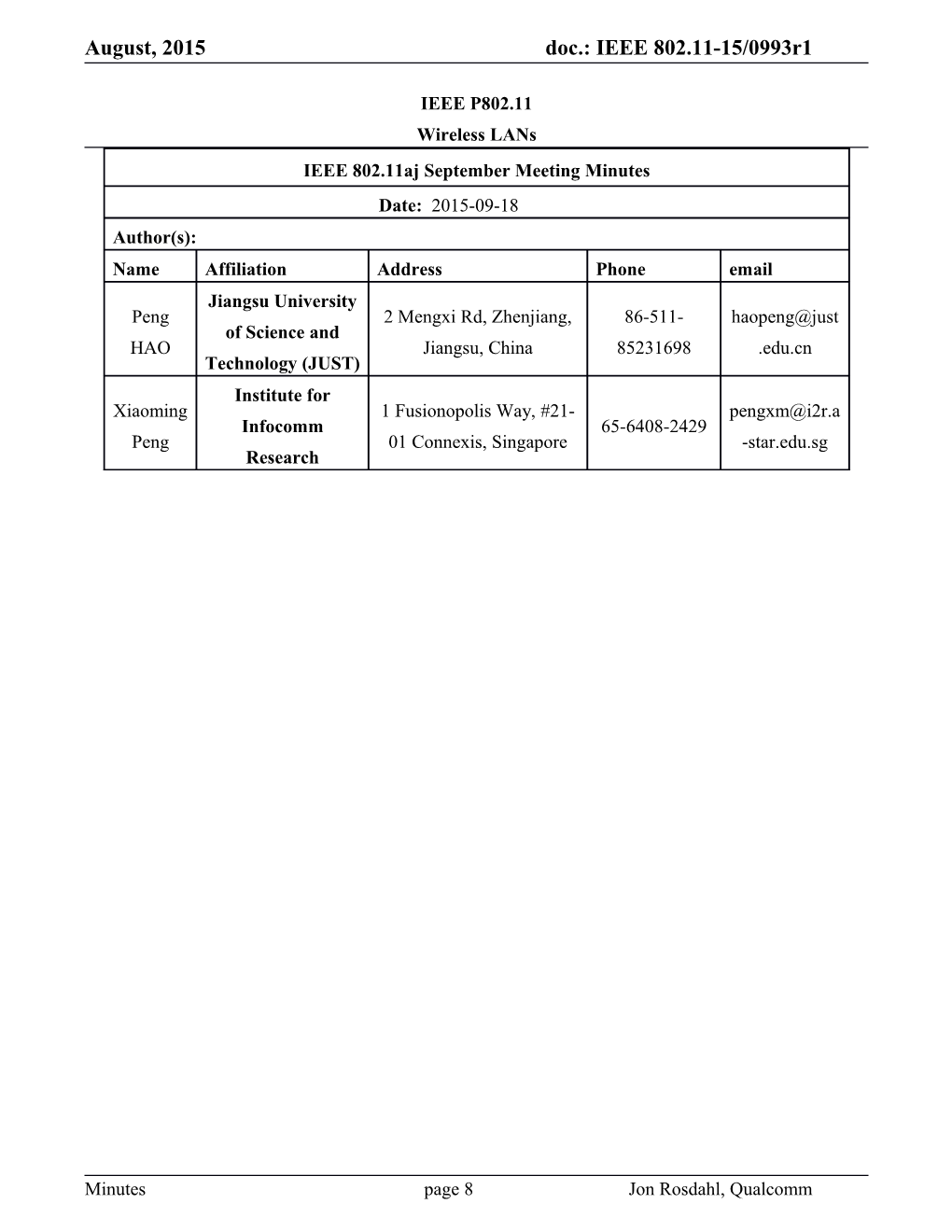 1.0 Monday- September 13, 2015 Tgaj Session in Bangkok Thailand