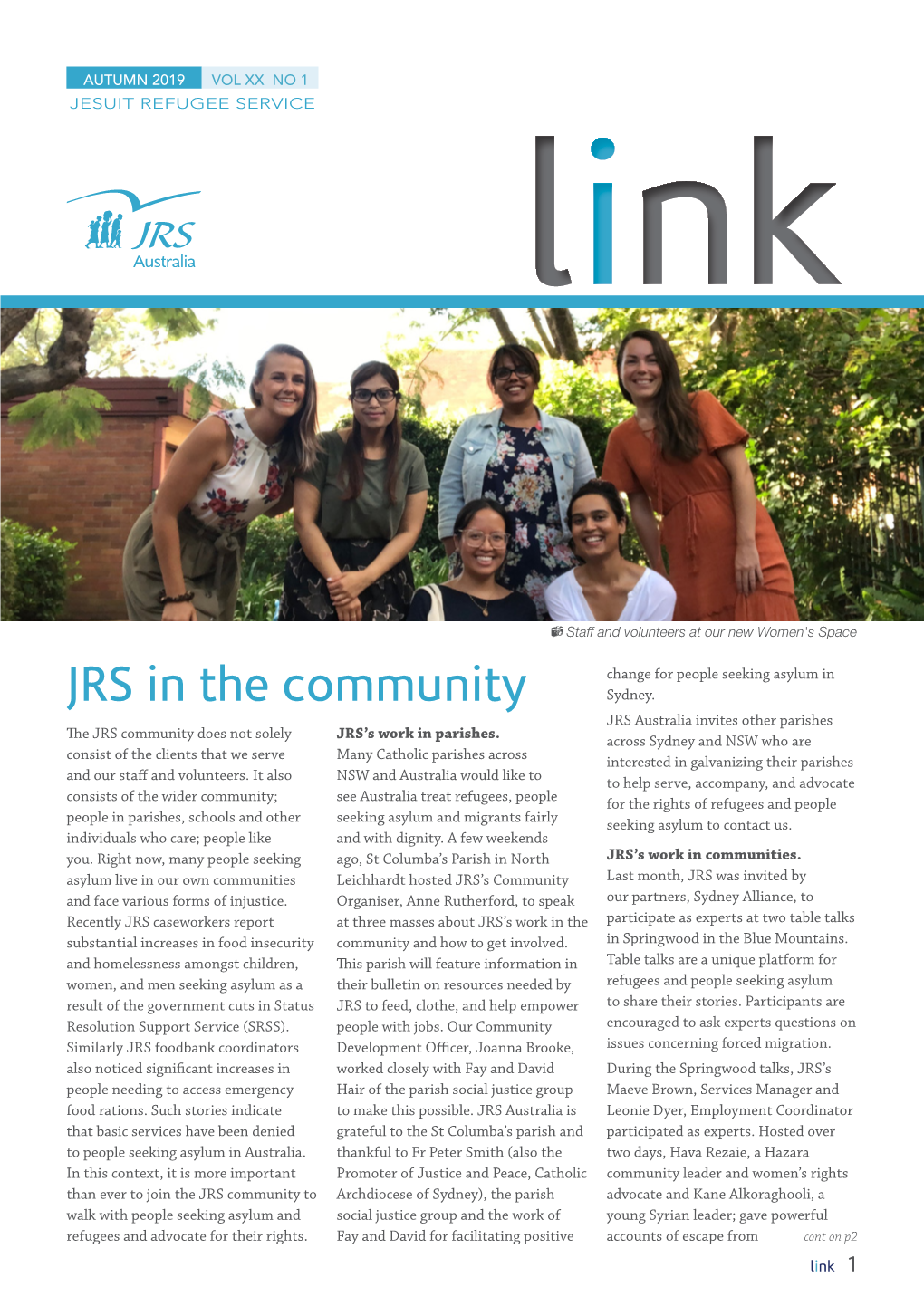 JRS in the Community Sydney