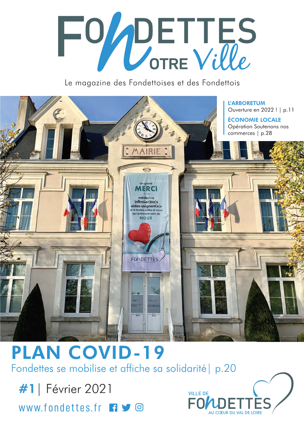 PLAN COVID-19 Fondettes Se Mobilise Et Affiche Sa Solidarité| P.20 #1| Février 2021